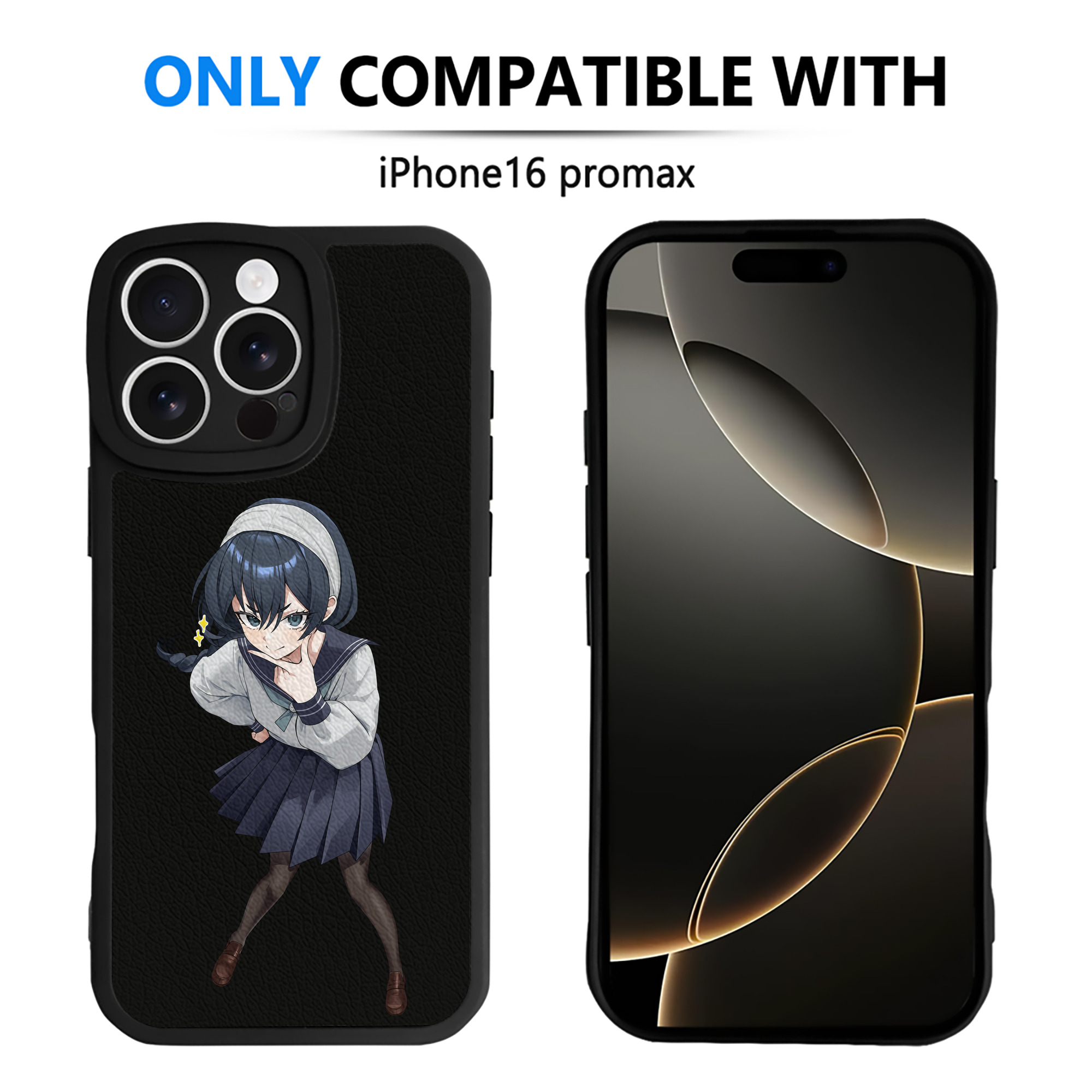 （画像用） 呪術廻戦 Jujutsu Kaisen 【iPhone 16シリーズ対応】シリコンスマホケース（レザー調） 材質：シリコン